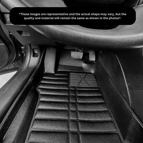 Hyundai Santa Fe 2019-2023 - 3D FULL COVERAGE MATS