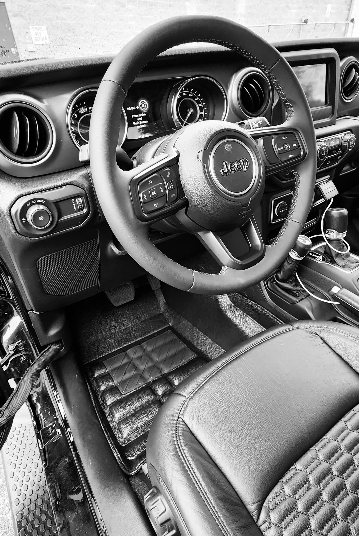 Jeep Wrangler 2018-2025 - 3D FULL COVERAGE FLOOR MATS
