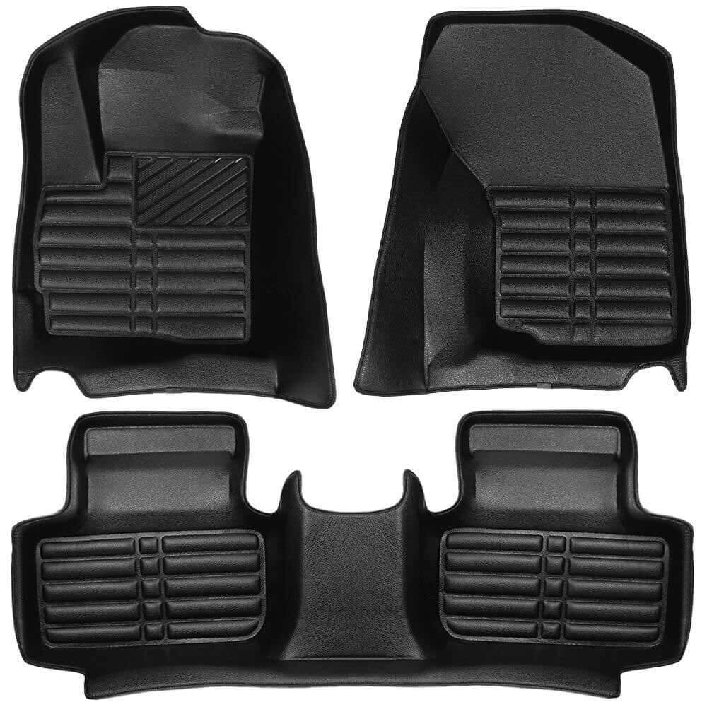 thumbnail image 2 of ToughPRO Black Rubber Floor Mats For Hyundai Sonata 2011-2014 All Weather Heavy Duty Lifetime Warranty USA Made 2 of 4