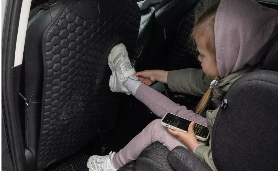 Car Back Of Seat Protector/Kick Mat