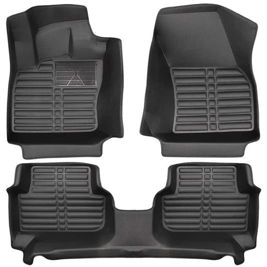 Chevy Silverado 1500, 2019-2024 - 3D FULL COVERAGE MATS