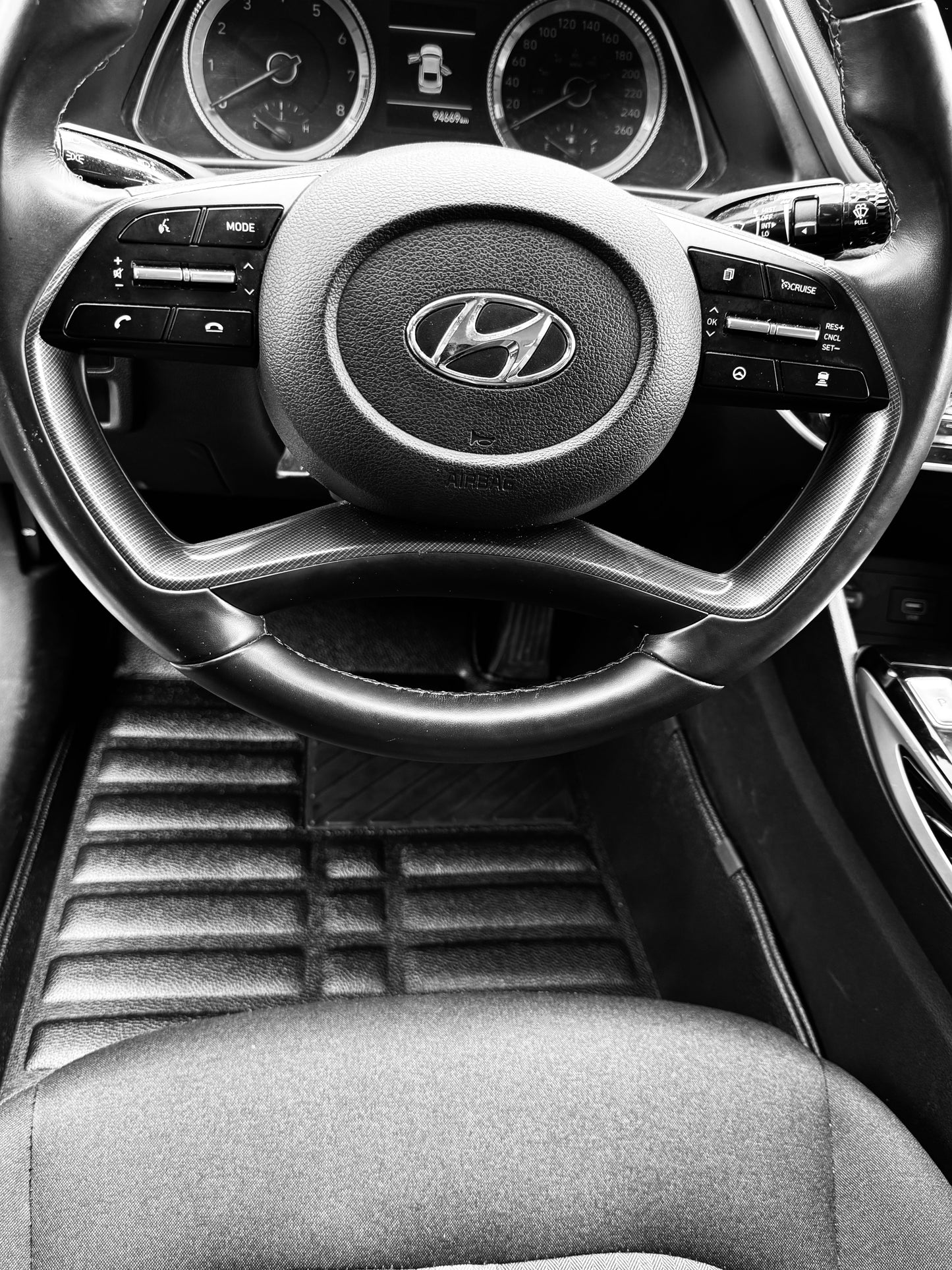 Hyundai Sonata 2020-2025 - 3D FULL COVERAGE MATS