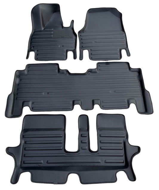 KIA EV9 2023-2024 - 3D FULL COVERAGE FLOOR MATS (Coming soon)