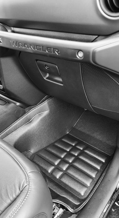 Jeep Wrangler  2018-2025 - 3D FULL COVERAGE FLOOR MATS